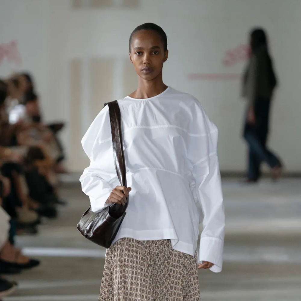 Rachel Comey white long sleeve top blouse shirt